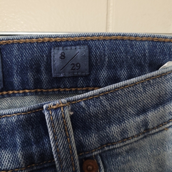 Lucky Brand Authentic Straight Crop Jeans Size 8/29 - Picture 5 of 12